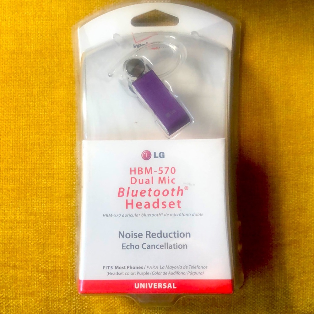 Bluetooth Headset - LG HBM-570 Dual Mic